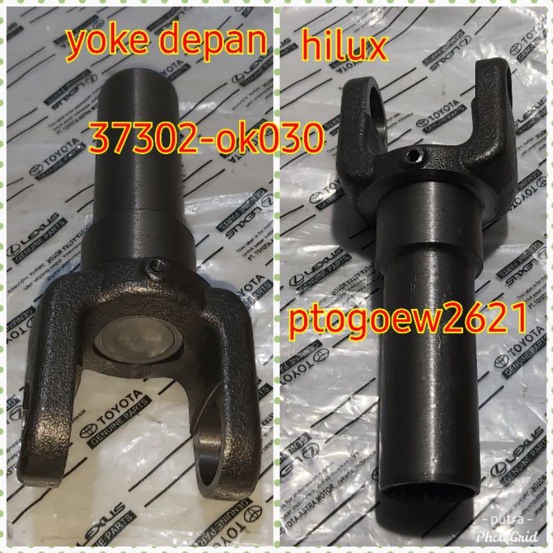YOKE SLEEVE PROPELLER DEPAN AS JANTAN HILUX DC OEM TOYOTA