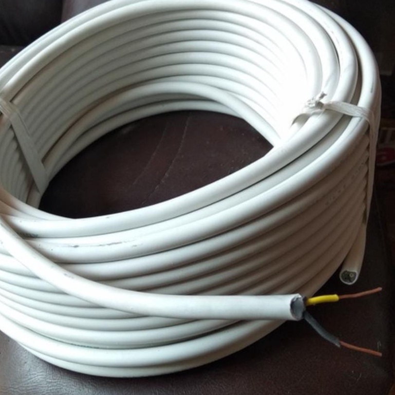 Kabel Listrik Kawat Tembaga Ekonomis Murah 2 x 1.5 (Per Roll = 50m)