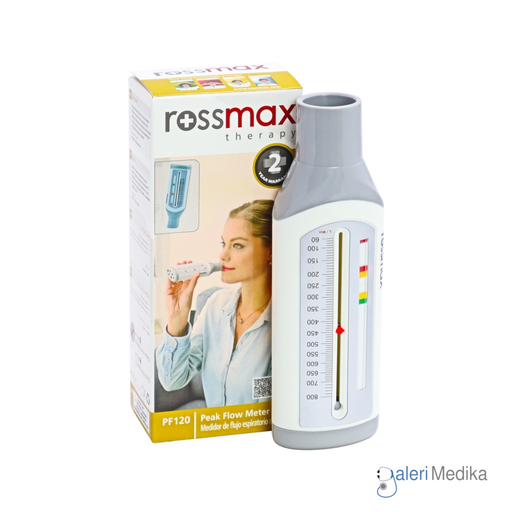 Peak Flow Meter Untuk Asma Rossmax PF120A Dewasa - Alat Bantu Pernapasan