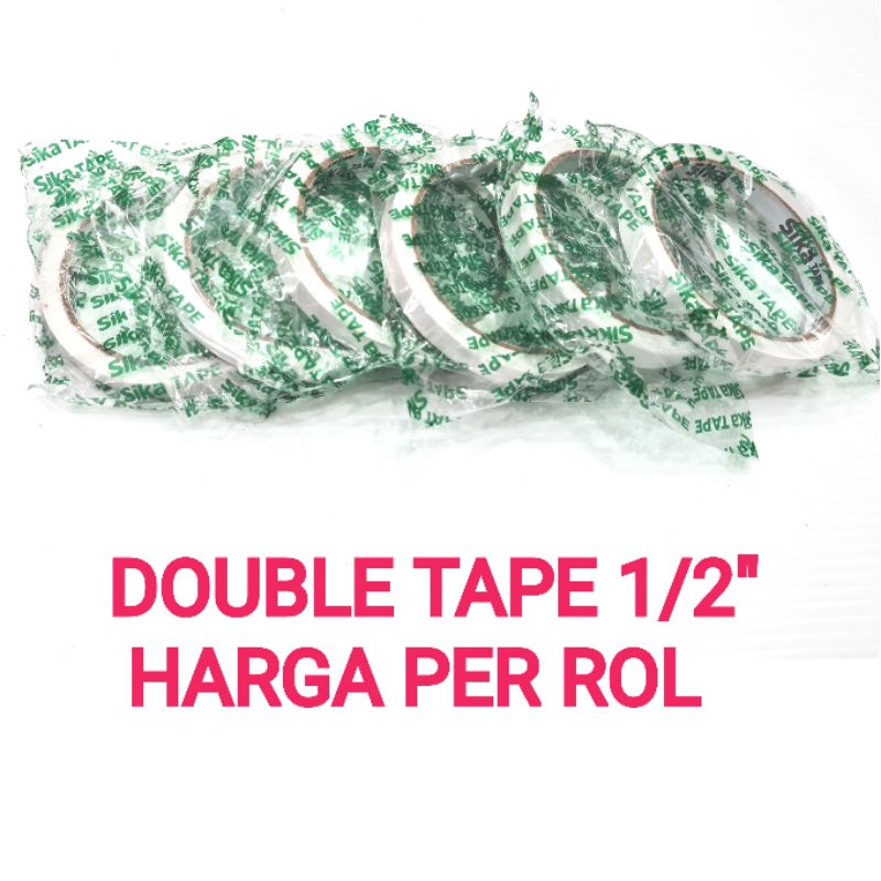 Jual Double Tape 1/2 Inch BUL | Shopee Indonesia