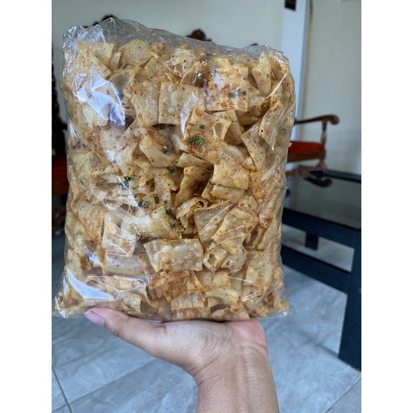 

keripik pangsit pedas daun jeruk dan barbeque 500gram