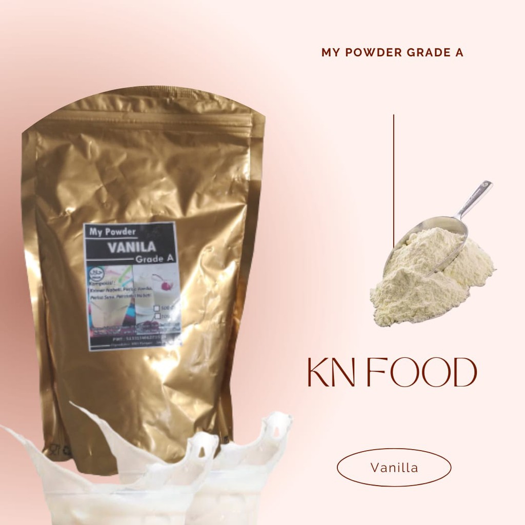 

My Powder Minuman Rasa Vanilla Grade A 500 Gram