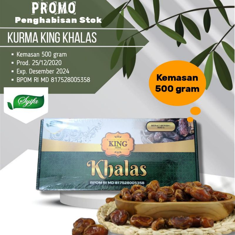 

KURMA KING KHALAS 500gram