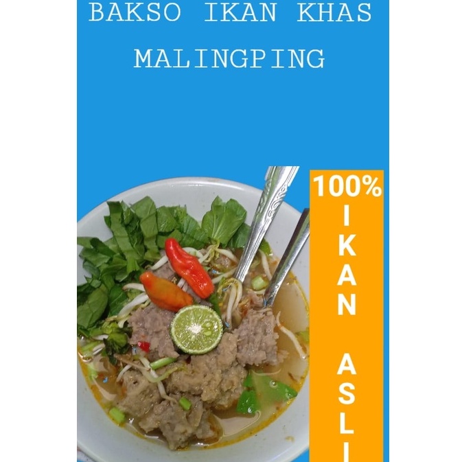 Jual Promo Bakso Ikan Khas Malingping Bercitarasa Ikan Asli Bakso