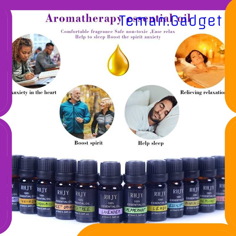 TG-CE006 Firstsun Pure Essential Oils Minyak Aromatherapy 10ml - RH-11