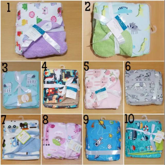 SELIMUT BAYI JUST TO YOU BY CARTERS/DOBLE FLEECE IMPORT