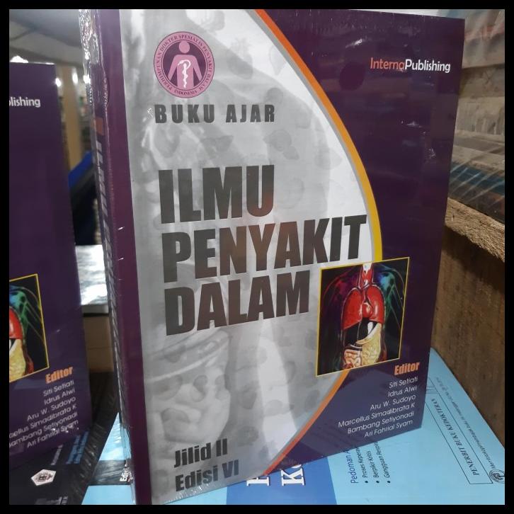 

TERBARUU!! buku ajar ilmu penyakit dalam jil 1,2,dan 3 papdi ed 6 TERLARIS