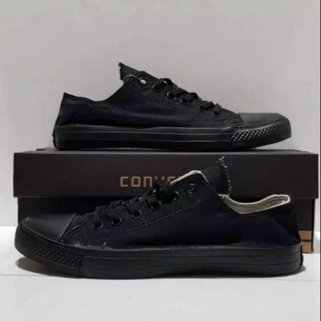SEPATU CONVERSE ALLSTAR HIGH TINGGI BOOT HITAM PUTIH GRADE ORIGINAL + BOX