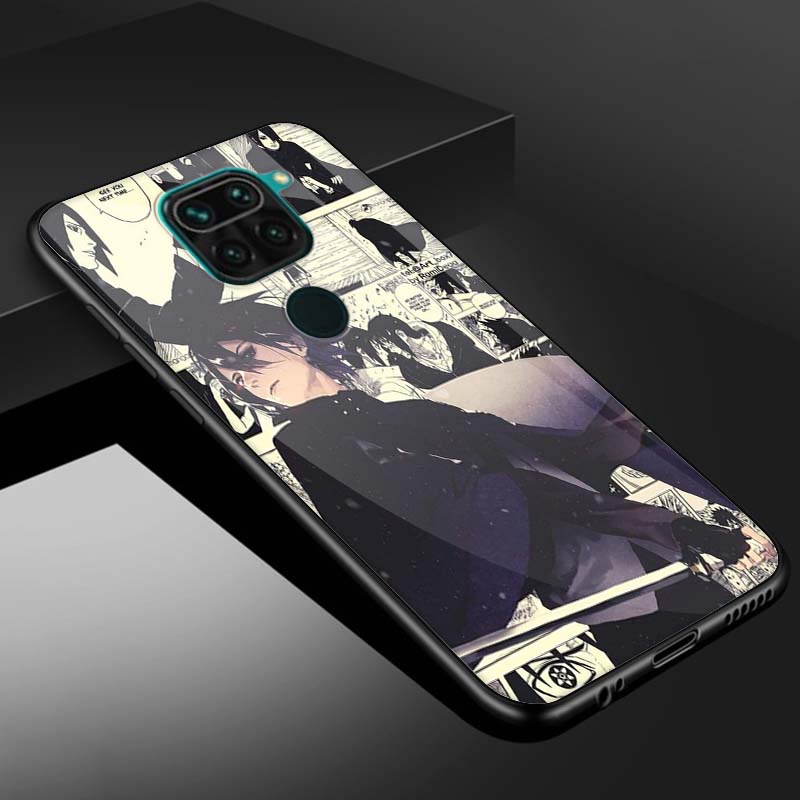 Case Xiaomi Redmi Note 9 Fashion Naruto Anime Series - Softcase Glass Kaca Hardcase Casing Hp Kesing