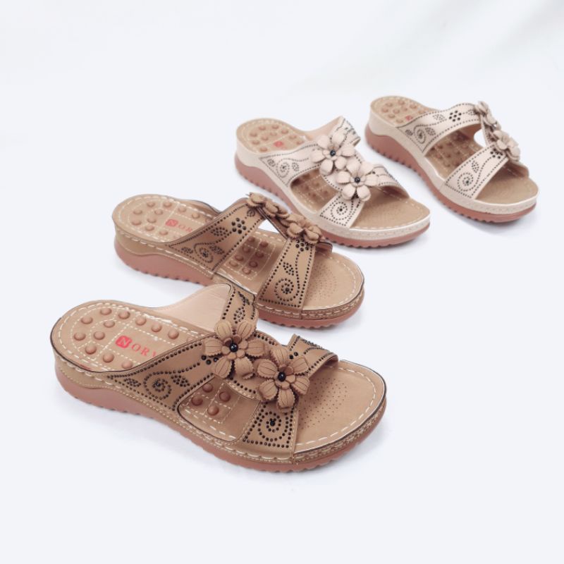 Norvid Sandal Wanita Ringan Glitter Mc7321