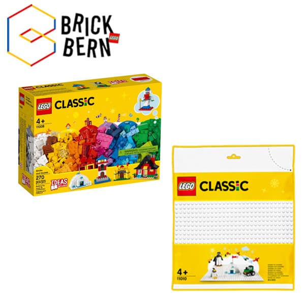 PAKET BUNDLING  Lego Classic 11008 + Baseplate 11010