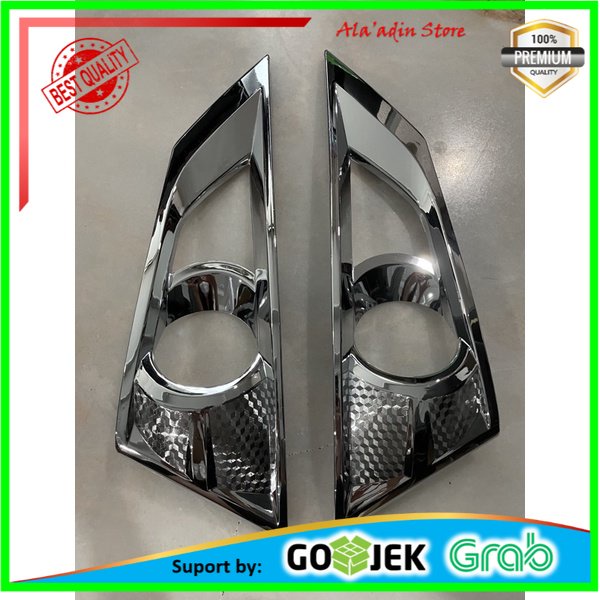 Cover Ring Garnish Garnis Foglamp Chrome Sigra (Semua Mobil Ada)