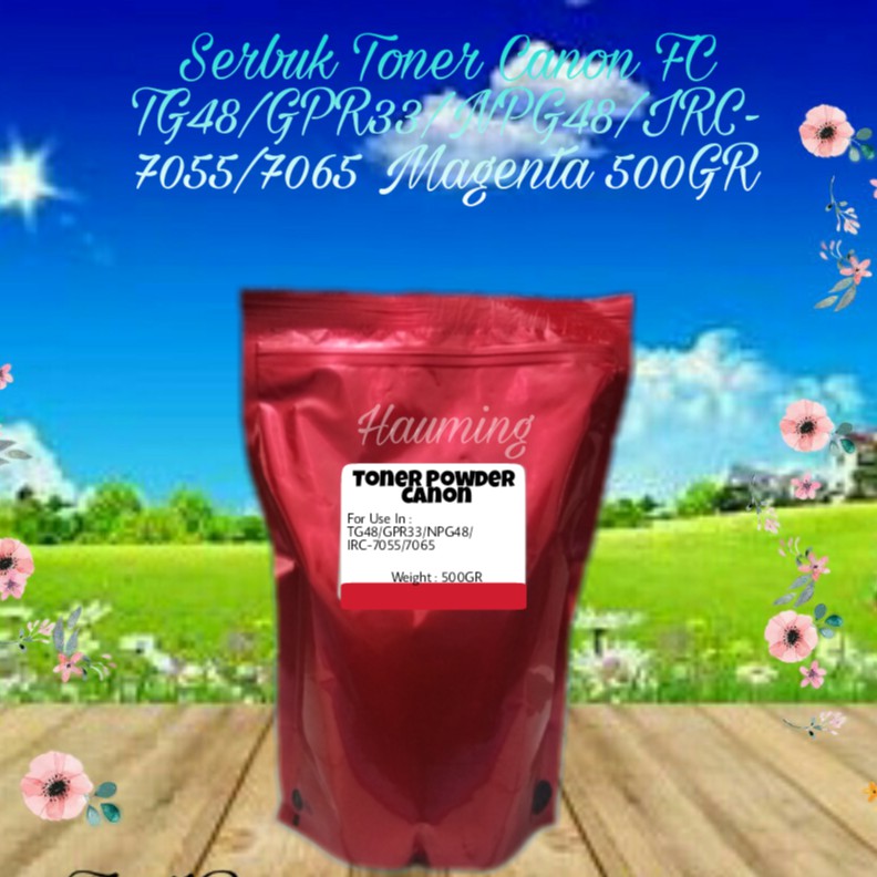 Serbuk Toner Canon NPG48 NPG 48 TG 48 C-EXV31 GPR 33 IR-C7055 C7065 C7260 C7270 Magenta 500gr