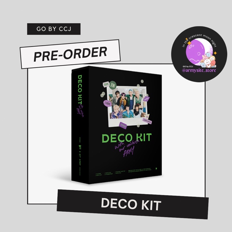 [OPEN PO] DECO KIT - BTS