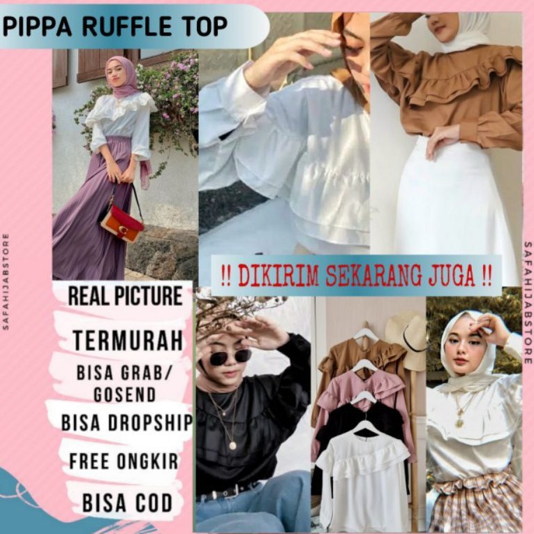 PIPPA RUFFLE TOP