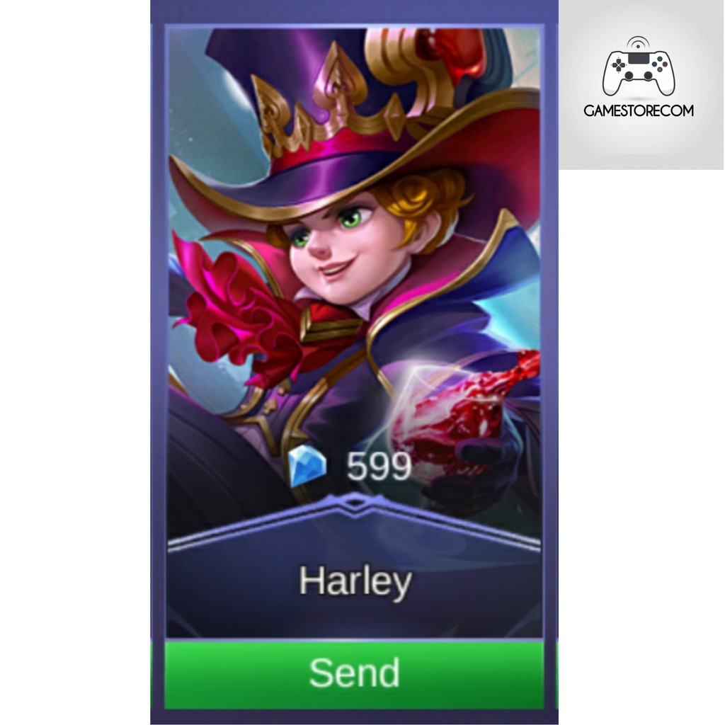 GIFT HERO HARLEY MOBILE LEGENDS Shopee Indonesia