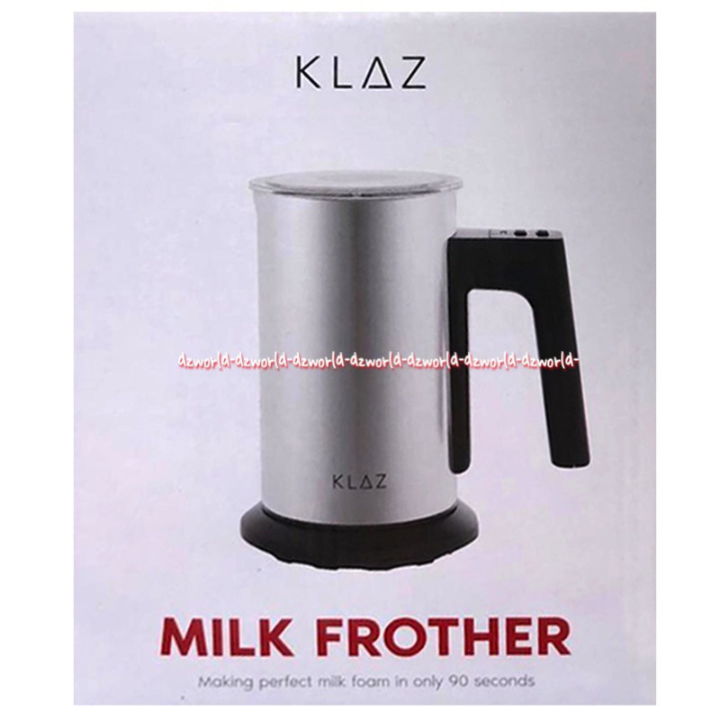 Klaz Milk Frother Silver Pengaduk Buih Susu Singin dan Memanaskan Susu Panas Klas Milk Fother