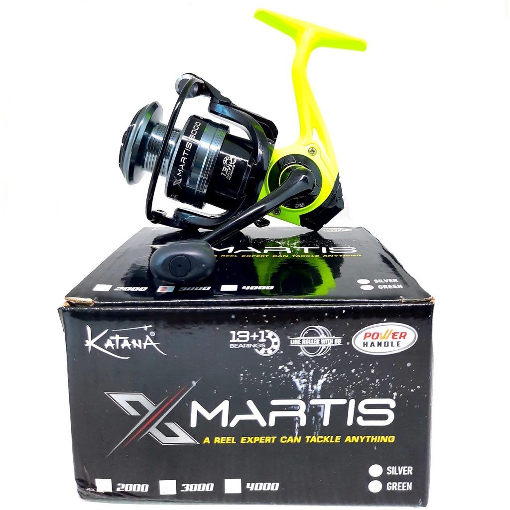 Reel Pancing KATANA X MARTIS 19+1 BB Ukuran 5000-6000 Sangat MURAH