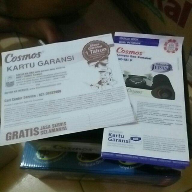 Cosmos Kompor Gas Mini Travel Kompor Portable Cgc121p Cgc 121p