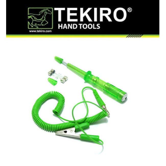 TEKIRO AUTO VOLTAGE TESTER /TESPEN AKI / Tespen DC Kabel / auto voltage tester / Testpen dc / Alat Cek Voltase / Tes Pen