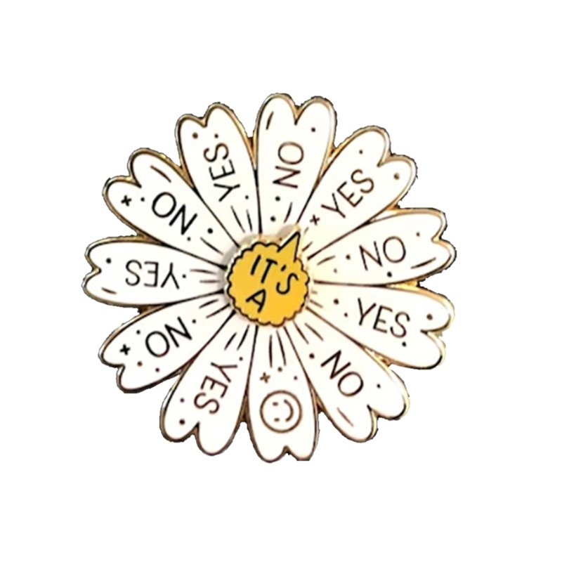 Bros Pin Enamel Bentuk Palet Roda Dapat Diputar Untuk Hadiah