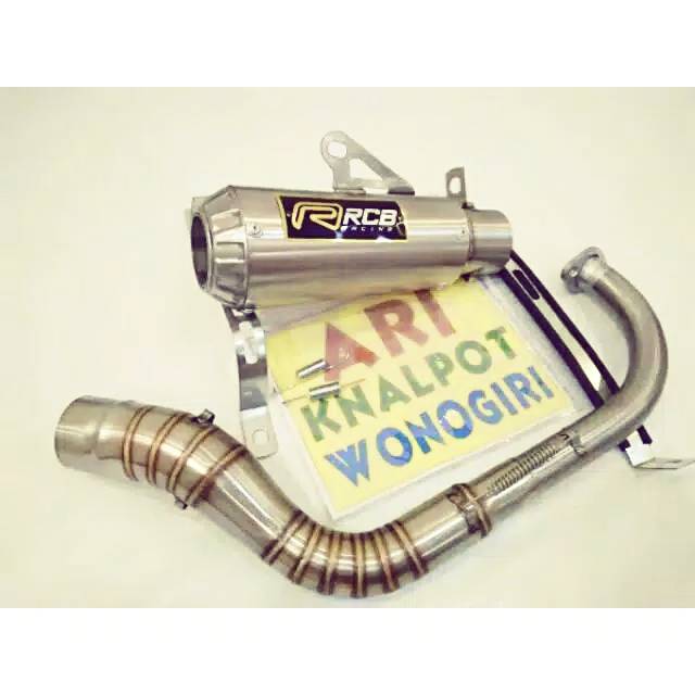 Knalpot rcb kapsul for all motor metic .beat mio .vario dll