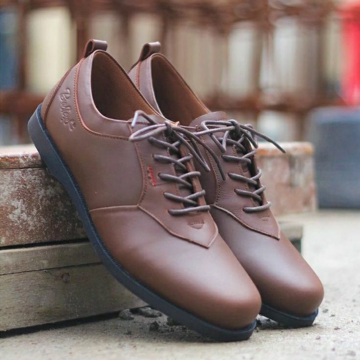 BOLTON LOW - BRADLEY'S FOOTWEAR | Sepatu Kerja Formal Office Pria Kasual Kulit Asli Murah Original