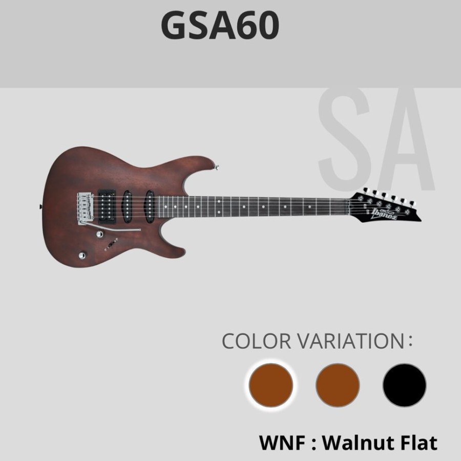 Gitar Elektrik Ibanez GSA 60 Ibanez GSA60 Ibanez GSA-60 original