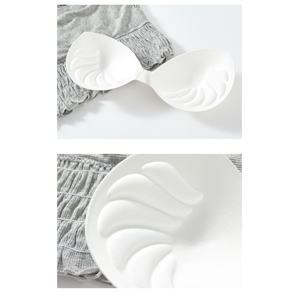 Ladies Tank Top Crop Top Bra Korean Style Bahan Katun Import Tali Lepas Pasang 2007-5