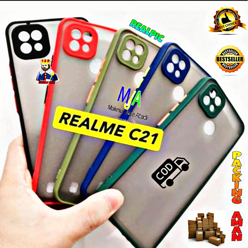 SOFTCASE REALME C21 - CASE MATTE FULL COLOUR MY CHOICE BUMPER CASE PELINDUNG KAMERA