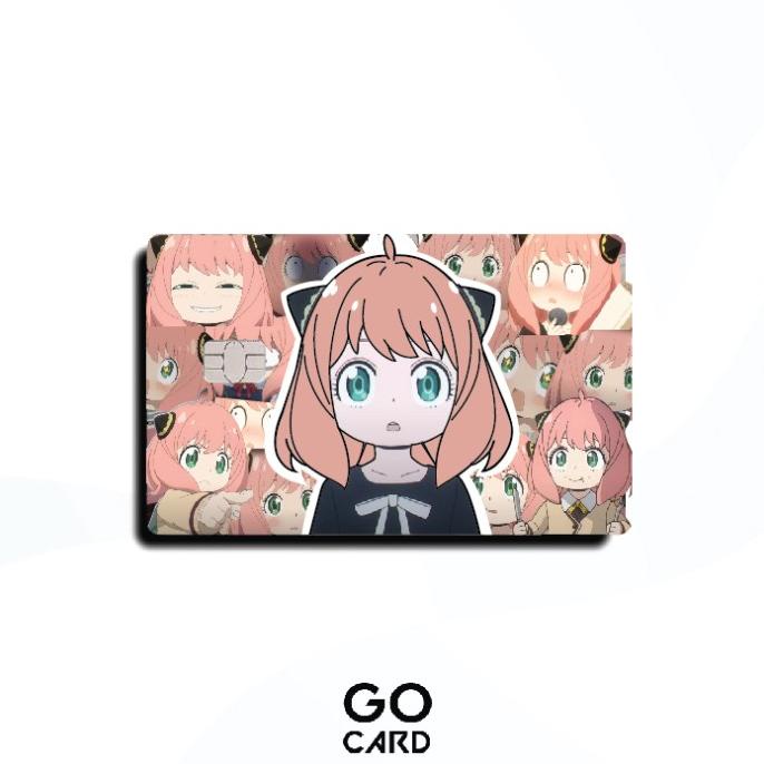 

(BISA COD) Spy x Family ( Hologram Edition ) | GO CARD (Skin/Sticker ATM) CUCI GUDANG Kode 1061