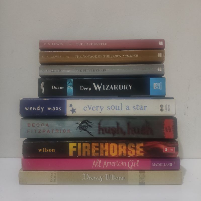 Buku Novel Bahasa Inggris/English Novels Part 1 (Preloved/Second)