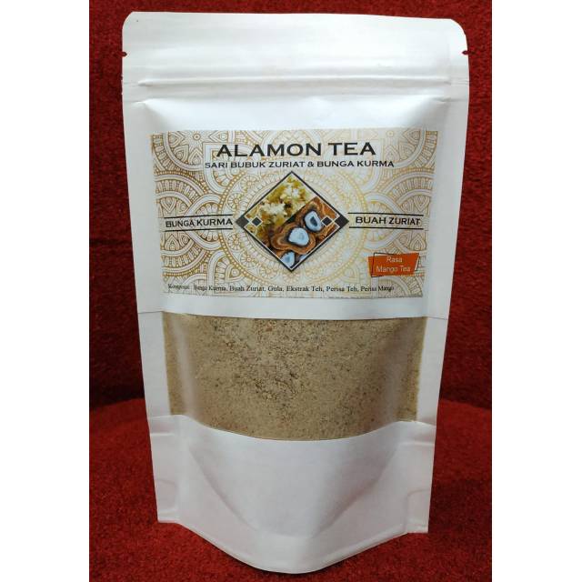 

Alamon Tea Bubuk Bunga Kurma & Buah Zuriat