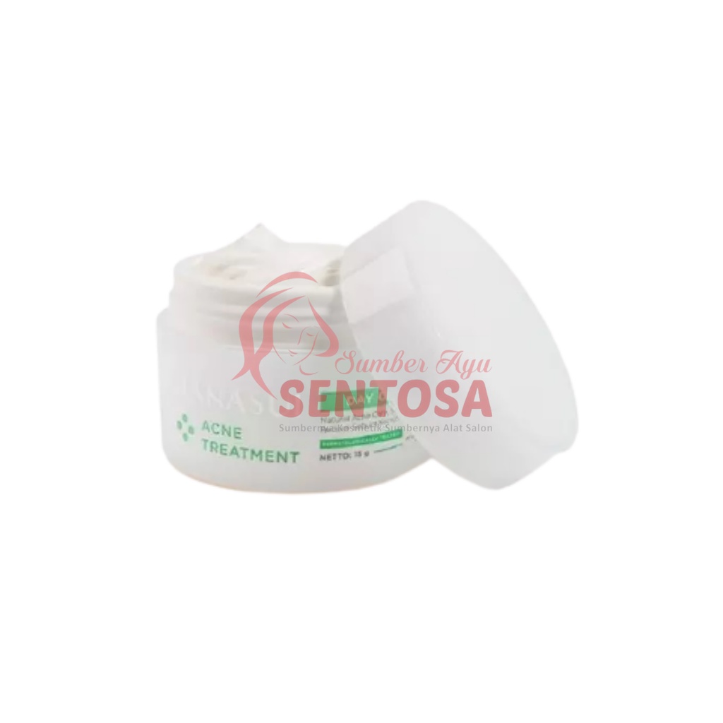 HANASUI ACNE TREATMENT DAY CREAM 15GR