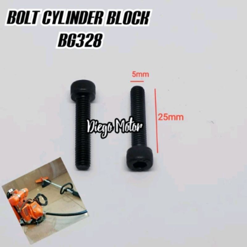 BAUT CYLINDER BLOCK BLOK MESIN POTONG RUMPUT 318 328 338 368 YAMAMOTO DAITO TANIKA PAUS DLL