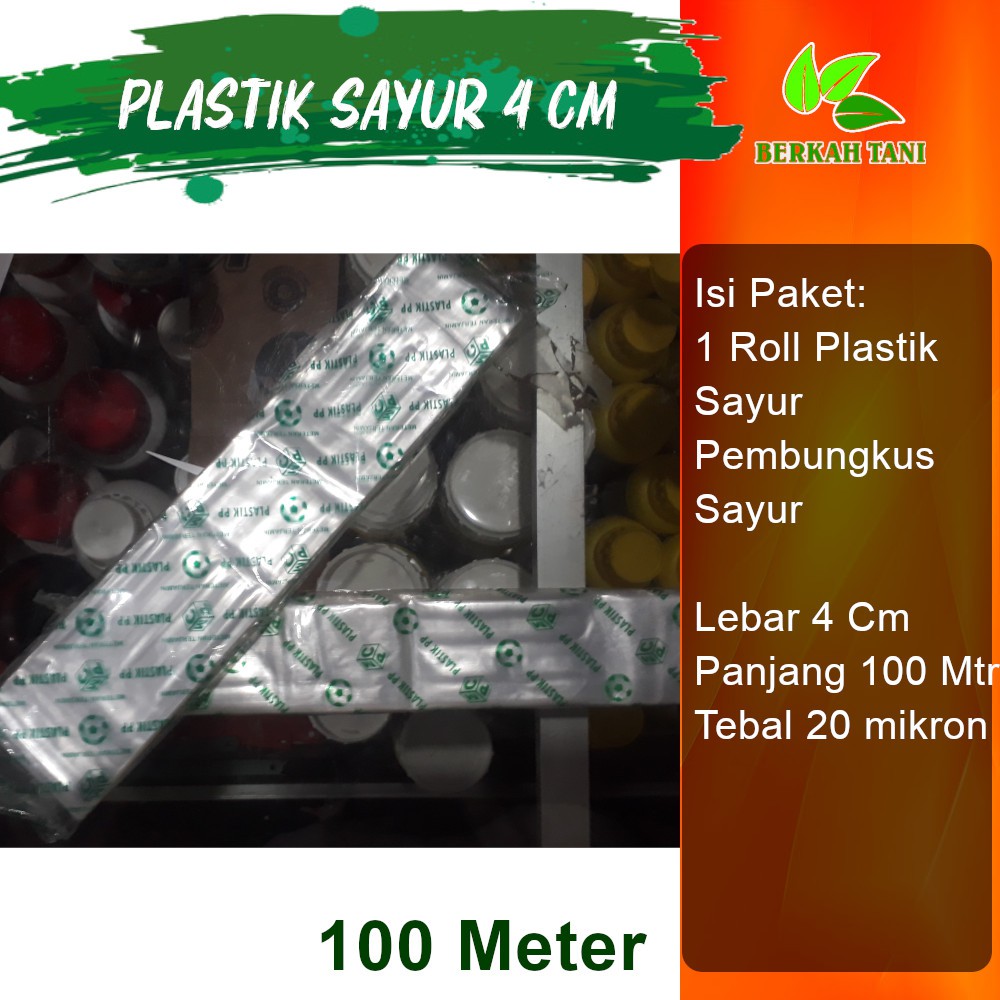 Plastik Sayur Wadah Sayur 4 Cm