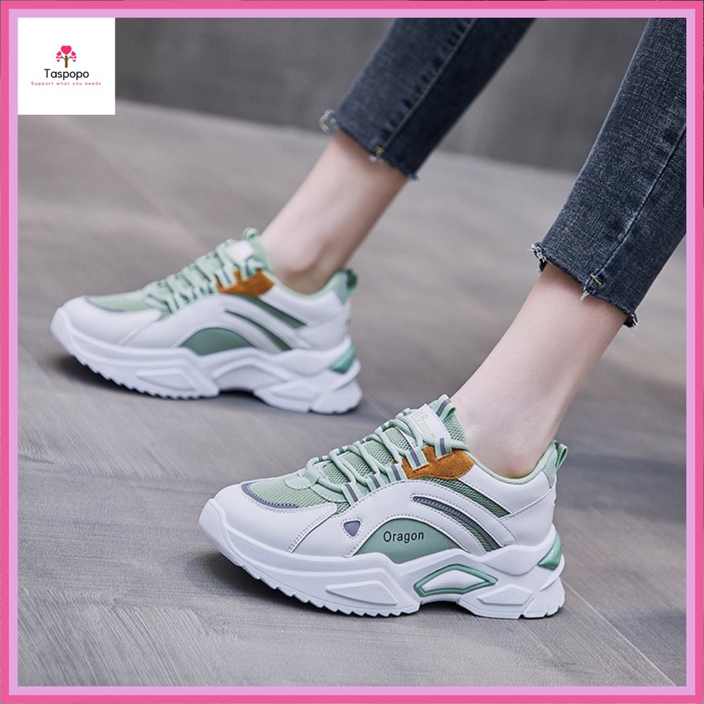 Taspopo 1017 Sepatu Sneaker Wanita Fashion Korea Import