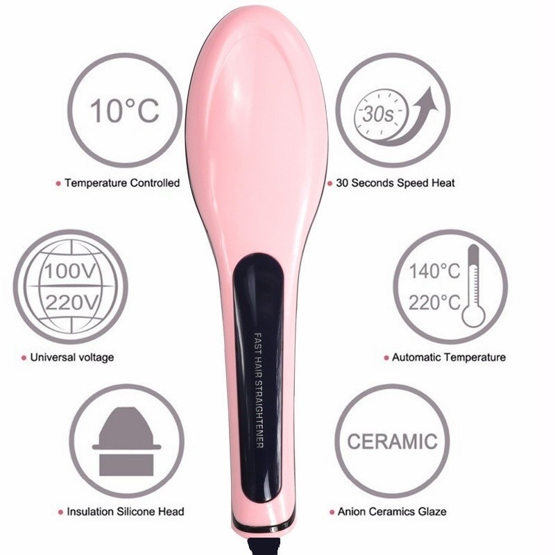 COD Catokan Sisir mini 906A-Fast Hair Straightener//Catokan Pelurus Rambut