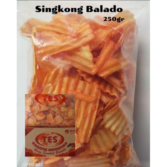 

TES Keripik Singkong rasa Balado