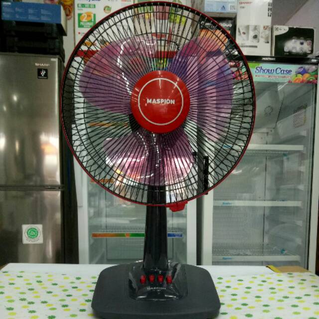 KIPAS ANGIN MEJA MASPION DESK FAN 12 INCH EX 307 kualitas mantap