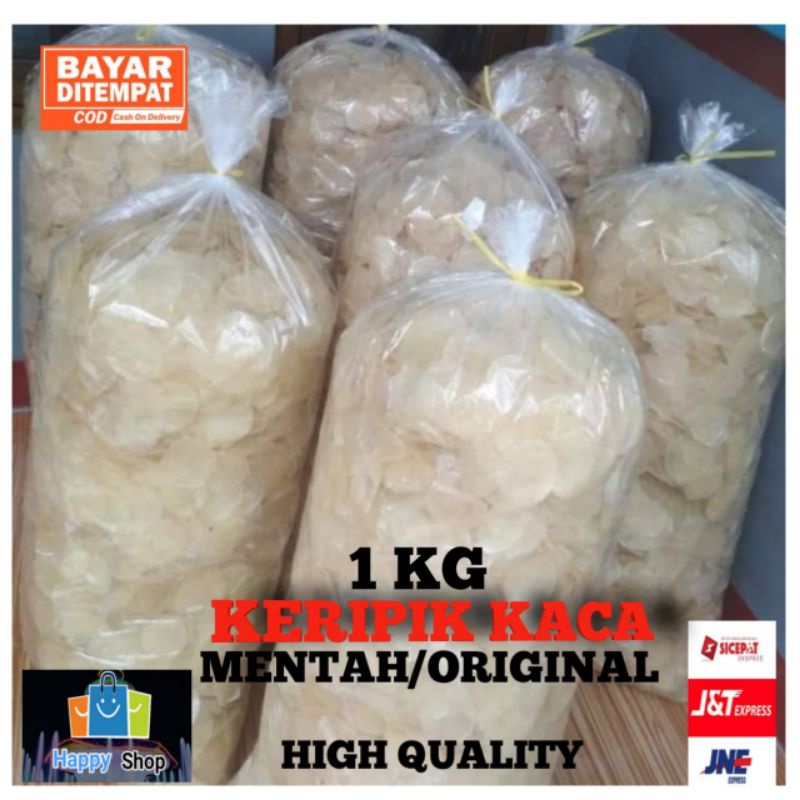 

(Grosir)KERIPIK KACA MENTAH 1KG GROSIR Kripca mentah Kripca kripca Pakset Mentah pikca Mentah