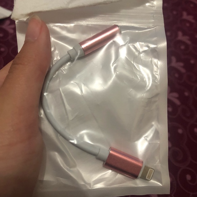 Kabel connector/adaptor aux for iphone 7
