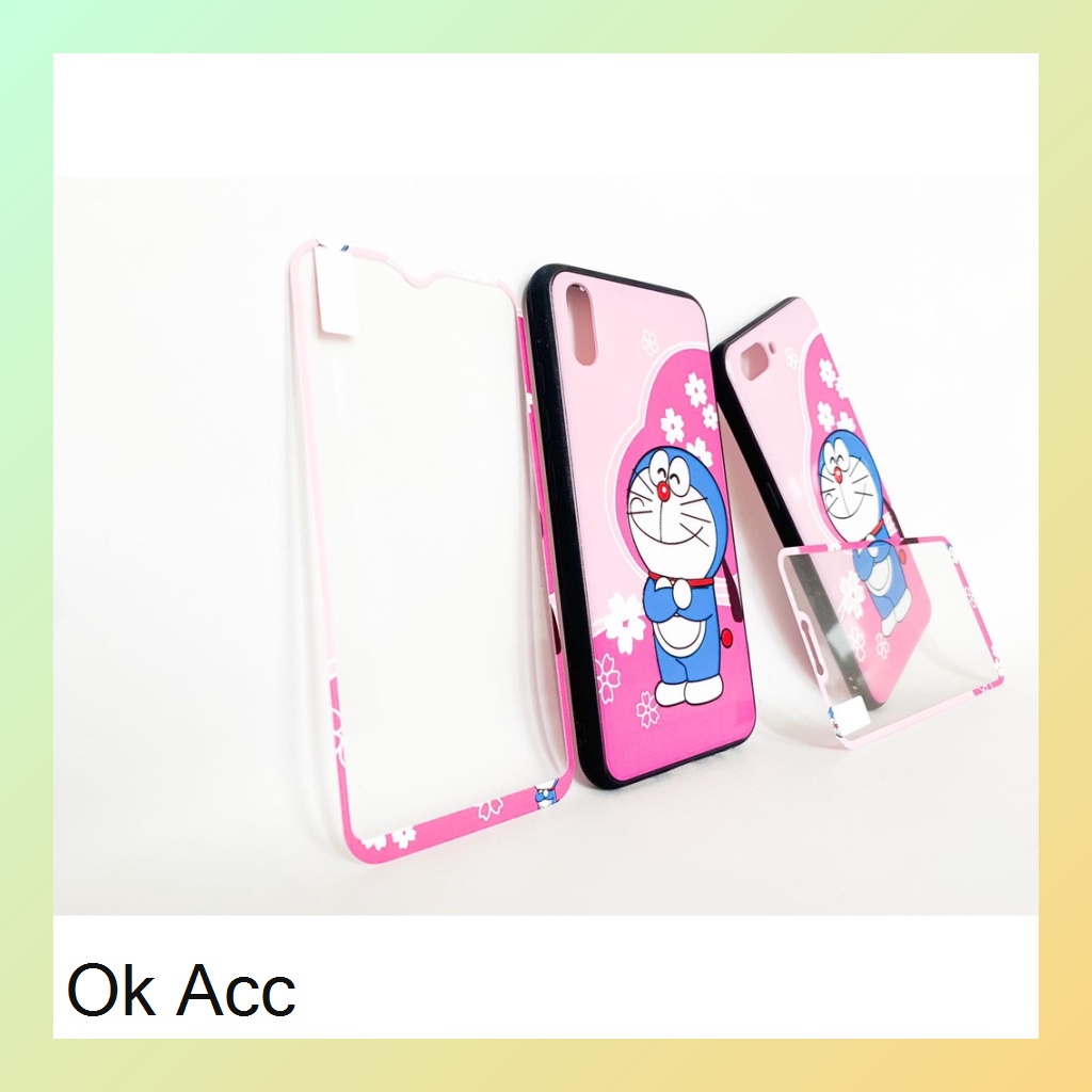 BARU CASE BONUS TG Kaca karakter Oppo A1k,Realme C2 A31 A33/A53 A37/Neo 9 A3S/C1 A5S/A7/A12/A11K/2 pro/U1/U2 5/5i/5S/C3 C17/7i C12 C15 Samsung j2 Prime vivo y11/y12/y15/y17 y20/y20i/y20s/y12s y30/y30i/y50 y91/y93/y95 y91C Redmi 3S,4A,5A,8A,9A,9C HCTG 20