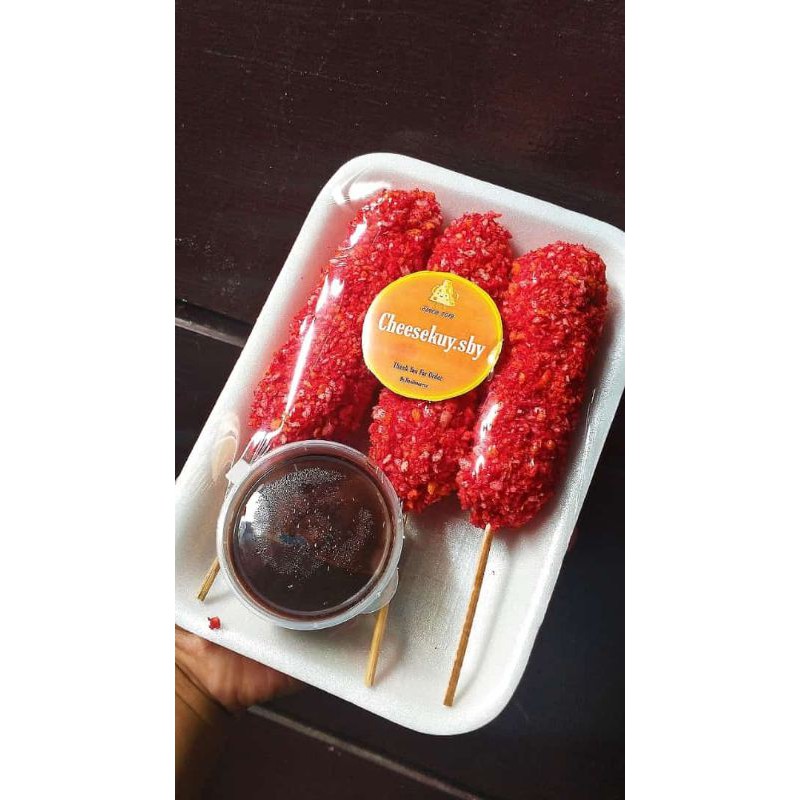 

mozarella red coklat