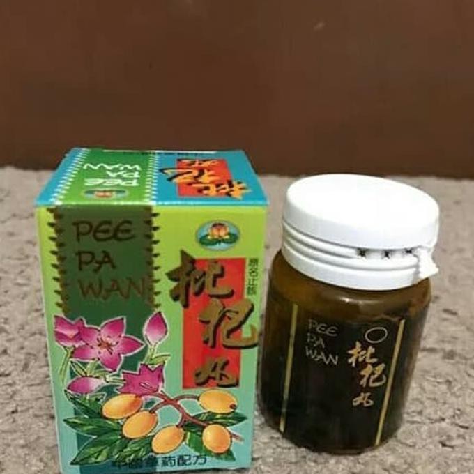 Pee Pa Wan Obat Batuk Berdahak Kering Kronis Sesak Herbal Ramuan Cina
