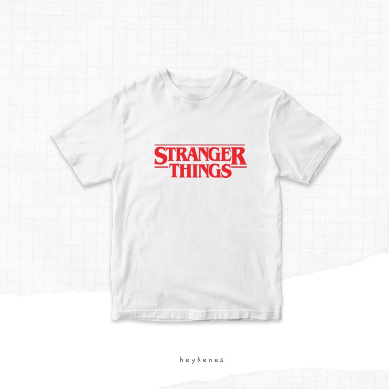 Heykenes Kaos Anak Stranger Things Cotton 30s