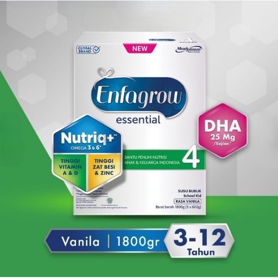 Jual MEAD JOHNSON Enfagrow Essential 4 Susu Formula >4 Tahun 1800 gr
