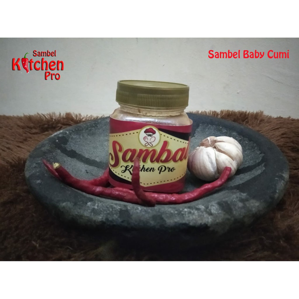 

Sambel Baby Cumi By Kitchenpro fresh tanpa bahan pengawet