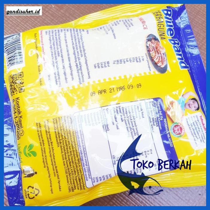 

Rettubagetnem- Blue Band Serbaguna 200Gr / Margarin Mentega 200 Gr -Asli-Slii.