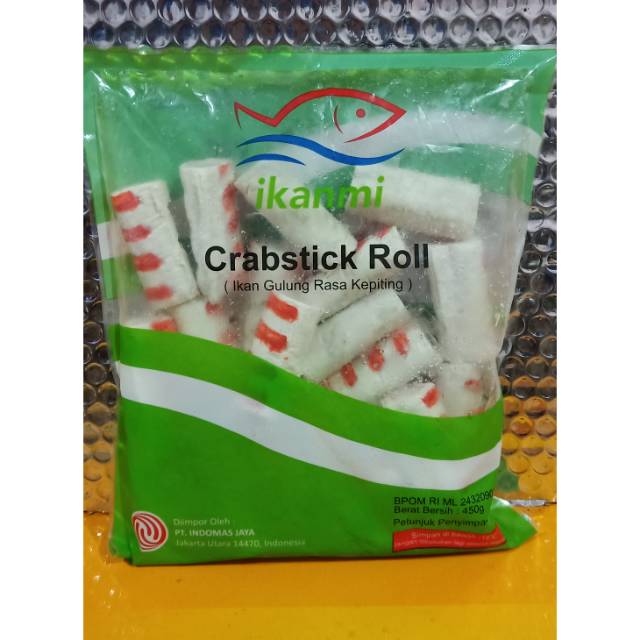 

ikanmi crab stick roll 450gr